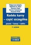 Kodeks karny - część szczególna - Krzysztof Wiak, Małgorzata Gałązka, Radosław Hałas, Sławomir Hypś, Damian Szeleszczuk