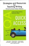 Strategies And Resources For Teaching Writing With The Quick Access For Writers, 5/E - Lynn Quitman Troyka, Douglas Hesse