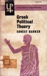 Greek Political Theory (Routledge Library Editions: Political Science Volume 18) - Ernest Barker