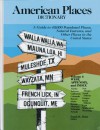 American Places Dictionary: A Guide To 45, 000 Populated Places, Natural Features, And Other Places In The United States... In Four Volumes - Frank R. Abate