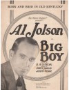 Born and Bred in Old Kentucky (From Al Jolson in Big Boy) - B.G. DeSylva, James Hanley, Joseph Meyer