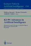 KI-99: Advances in Artificial Intelligence: 23rd Annual German Conference on Artificial Intelligence, Bonn, Germany, September 13-15, 1999 Proceedings - W. Burgard, T. Christaller, Wolfram Burgard