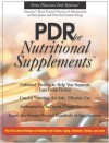 PDR for Nutritional Supplements - Medical Economics Company