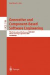 Generative and Component-Based Software Engineering: Third International Conference, Gcse 2001, Erfurt, Germany, September 9-13, 2001, Proceedings - Jan Bosch