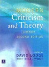 Modern Criticism and Theory: A Reader - David Lodge, Nigel Wood