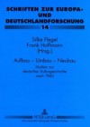 Aufbau - Umbau - Neubau: Studien Zur Deutschen Kulturgeschichte Nach 1945 - Silke Flegel, Frank Hoffmann