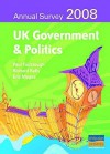 UK Government & Politics: Annual Survey 2008 - Paul Fairclough, Richard Kelly, Eric Magee