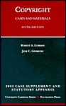 Copyright: 2003 Case Supplement and Statutory Appendix (University Casebook) - Robert A. Gorman, Jane C. Ginsburg