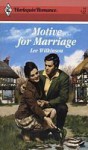 Motive for Marriage - Lee Wilkinson