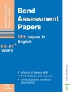 Bond Assessment Papers - Sarah Lindsay