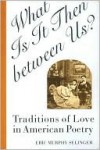 What Is It Then Between Us?: Traditions Of Love In American Poetry - Eric Murphy Selinger