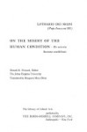 On the Misery of the Human Condition - Lothario Dei Segni, Innocent III, Donald R. Howard, Margaret Mary Dietz