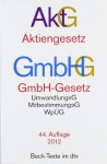 Aktiengesetz ;: GmbH-Gesetz : Textausgabe (Beck-Texte im dtv) - Germany