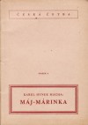 Máj - Márinka - Karel Hynek Mácha