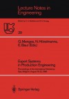 Expert Systems in Production Engineering: Proceedings of the International Workshop, Spa, Belgium, August 18 22, 1986 - Georg Menges, Norbert Havelmanns, Erwin Baur