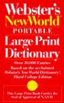 Webster's New World Portable Large Print Dictionary - Webster's