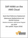 SAP HANA on AWS (AWS Quick Start) - AWS Whitepapers, Amazon Web Services