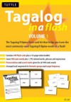 Tagalog in a Flash Volume 1 (Tuttle Flash Cards) - Edwin Lim