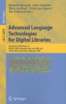 Advanced Language Technologies For Digital Libraries: International Workshops On Nlp4 Dl 2009, Viareggio, Italy, June 15, 2009 And At4 Dl 2009, Trento, ... Computer Science And General Issues) - Raffaella Bernardi, Frederique Segond, Ilya Zaihrayeu