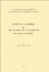 Codex (γ) Gamma Of The Ecumenical Patriarchate Of Constantinople - Nomikos Michael Vaporis