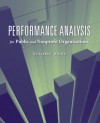 Performance Analysis For Public And Nonprofit Organizations - XiaoHu Wang