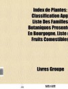 Index de Plantes: Classification Apg, Liste Des Familles Botaniques PR Sentes En Bourgogne, Liste de Fruits Comestibles - Source Wikipedia