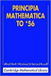 Principia Mathematica to 56 (Mathematical Library) - Bertrand Russell, Alfred North Whitehead