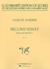 Second Essay for Orchestra: Study Score (G. Schirmer's Edition of Scores of Orchestral Works and Chamber Music) - Samuel Barber