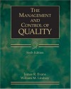 The Management and Control of Quality - James R. Evans, William M. Lindsay