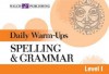 Spelling and Grammar (Daily Warm-Ups) - J. Weston Walch