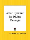 Great Pyramid Its Divine Message - D. Davidson, H. Aldersmith