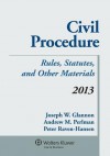 Civil Procedure: Rules, Statutes, and Other Materials, 2013 - Glannon