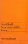 Gesammelte Gedichte Band 3 - Bertolt Brecht