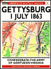 Gettysburg Confederate: The Army of Northern Virginia 1 July 1863 (Order of Battle Series , No 1) - James Arnold, Roberta Wiener