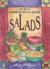 Best of Favorite Recipes from Quilters: Salads [With Four-Color Artwork] - Louise Stoltzfus