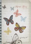 Wirebound Journal Butterflies 2 Cor 5: 17 Lg - Christian Art Gifts