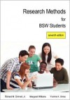 Research Methods for Bsw Students - Richard M. Grinnell Jr., Margaret Williams, Yvonne A. Unrau