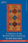 A Library of the World's Best Literature - Ancient and Modern - Vol.XXVI (Forty-Five Volumes); Molire-Myths - Charles Dudley Warner