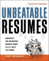 Unbeatable Resumes: America's Top Recruiter Reveals What REALLY Gets You Hired - Tony Beshara