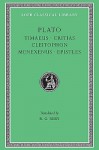 Timaeus/Critias/Cleitophon/Menexenus/Epistles - Plato, R.G. Bury