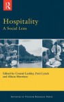 Hospitality: A Social Lens - Conrad Lashley