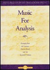 Music for Analysis: Examples from the Common Practice Period and the Twentieth Century - Thomas Benjamin, Robert Nelson, Michael M. Horvit