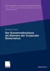 Der Konzernabschluss ALS Element Der Corporate Governance - Michael Ebert