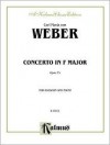 Bassoon Concerto, Op. 75 (Orch.): Part(s) - Carl Maria von Weber