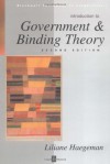 Introduction to Government and Binding Theory - Liliane M.V. Haegeman