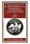 Supplement to Max Farrand's Records of the Federal Convention of 1787 (v. 5) - James H. Hutson