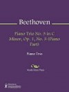 Piano Trio No. 3 in C Minor, Op. 1, No. 3 (Piano Part) - Ludwig van Beethoven