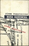 Pisma rozproszone - Maria Dąbrowska