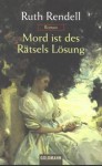 Mord ist des Rätsels Lösung - Ruth Rendell