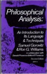 Philosophical Analysis - Samuel Gorovitz, Ron G. Williams, Donald Provence, Merrill Provence